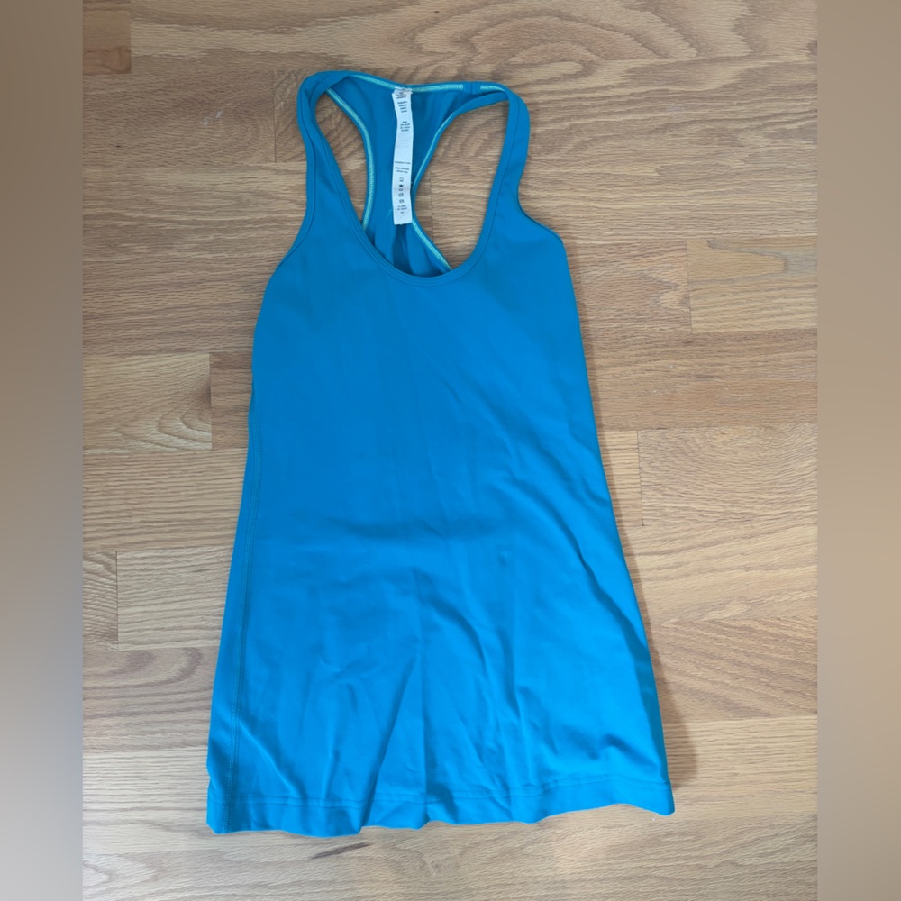 Lululemon Blue/Teal Racerback Tank Top